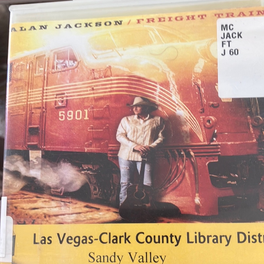 Alan Jackson freight train cd